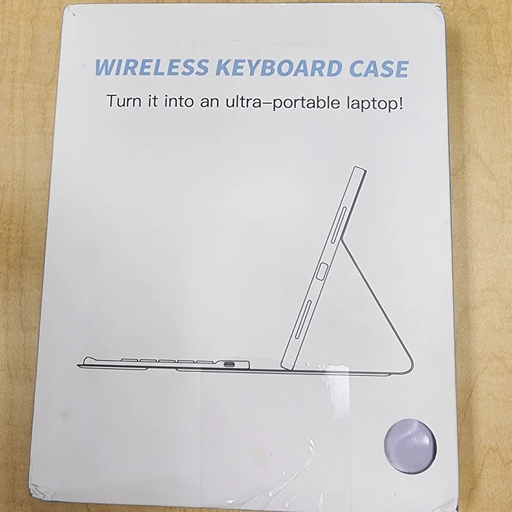 Purple Wireless Keyboard Case